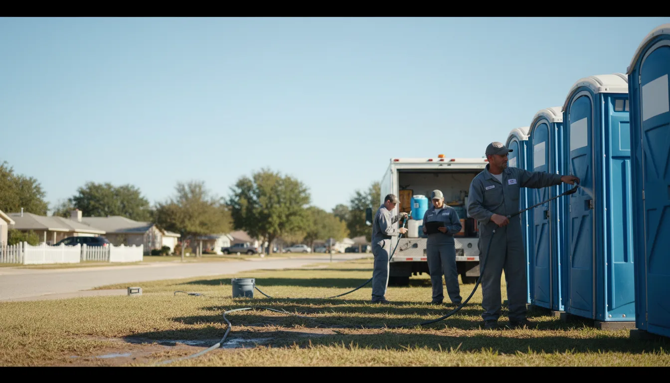 Long-Term Portable Toilet Rental in Lowden, IA near me